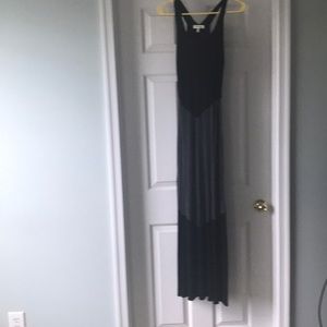 Maxi dress black and gray Clearance